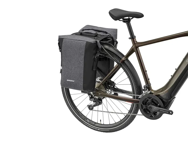 Giant Transporter Mik 30L Pannier Bag In Grey-3