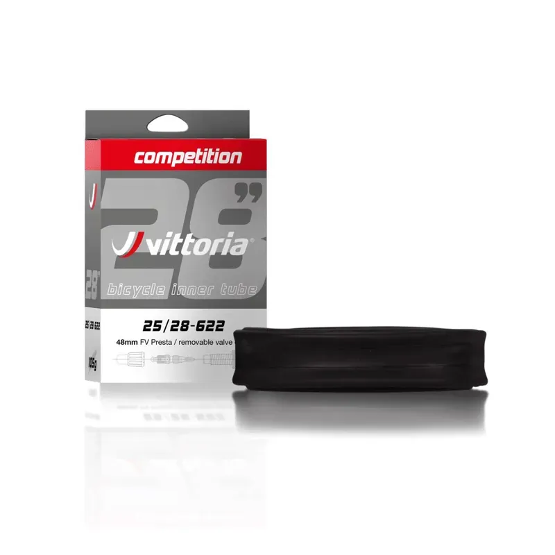 Vittoria Competition Butyl Inner Tube in Black