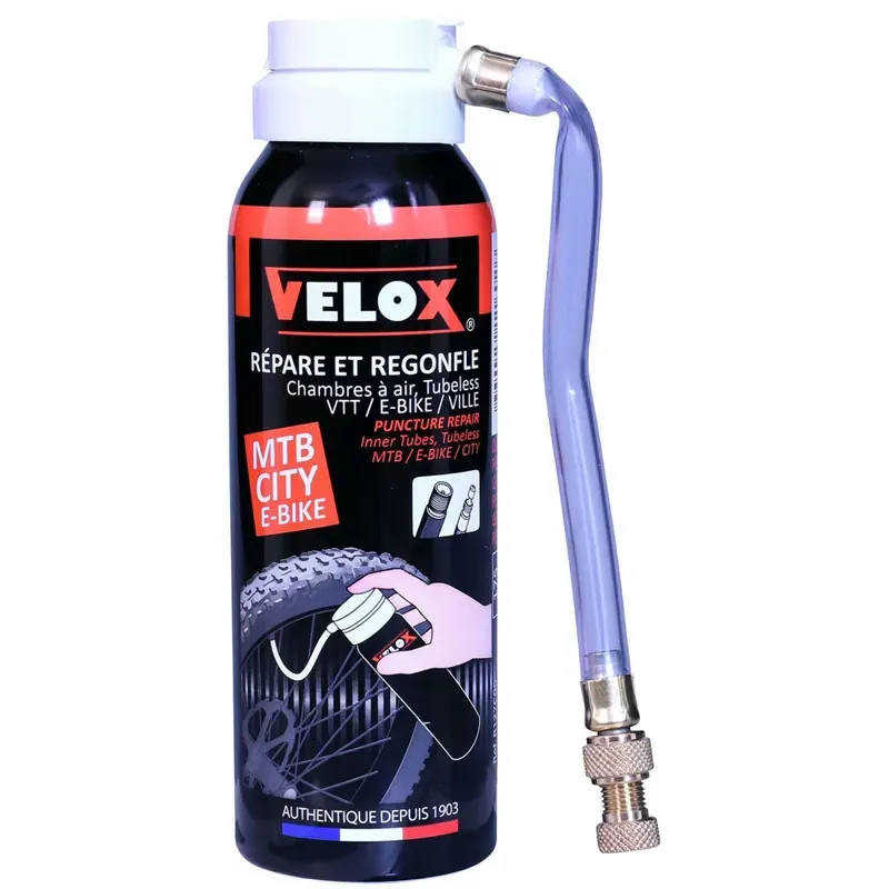 Velox Tyre Sealant Spray in Black