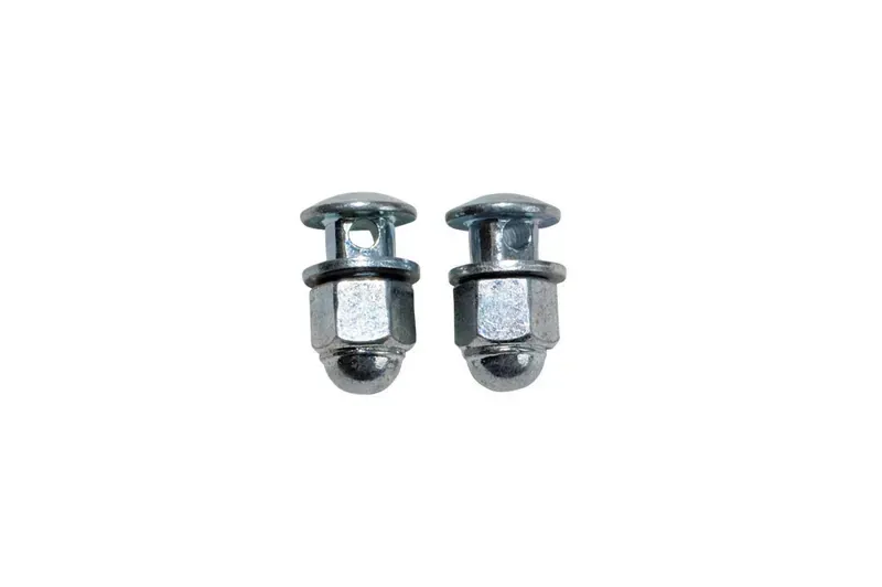 Weldtite Brake Cable Pinch Bolts in Silver