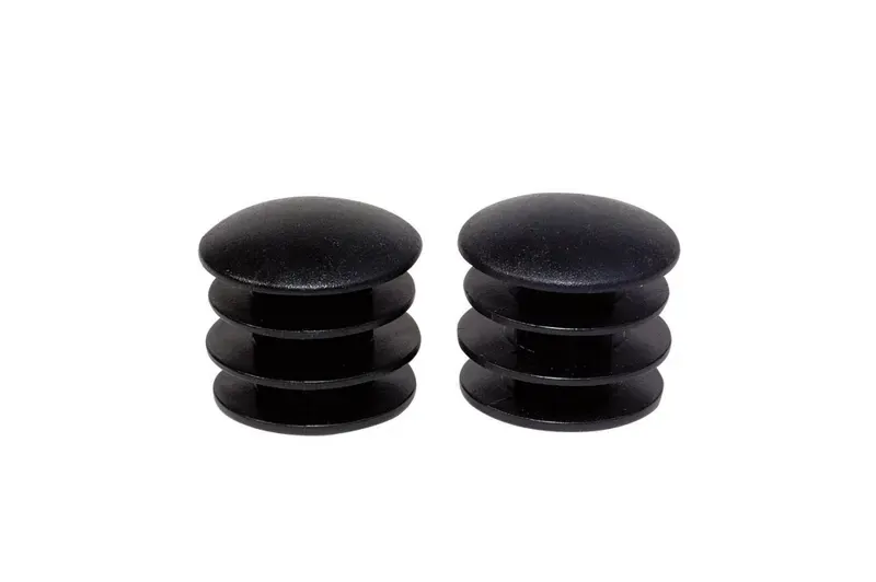 Weldtite Handlebar Plugs in Black