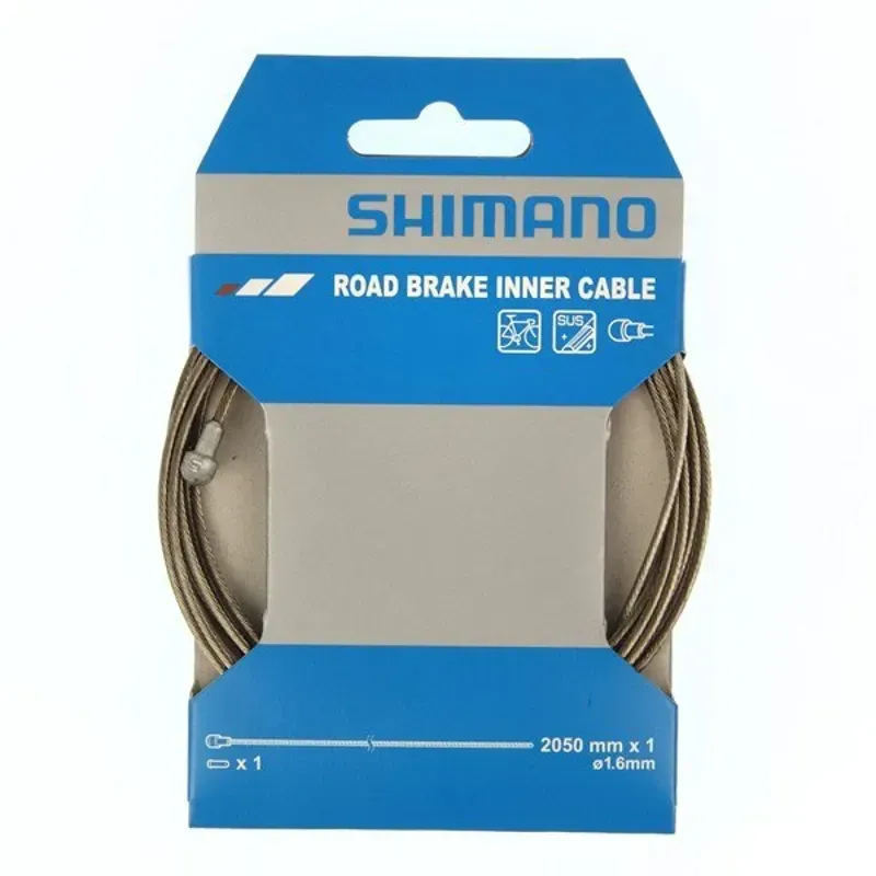 Shimano Spares S/S Road Brake Inner Cable in Silver